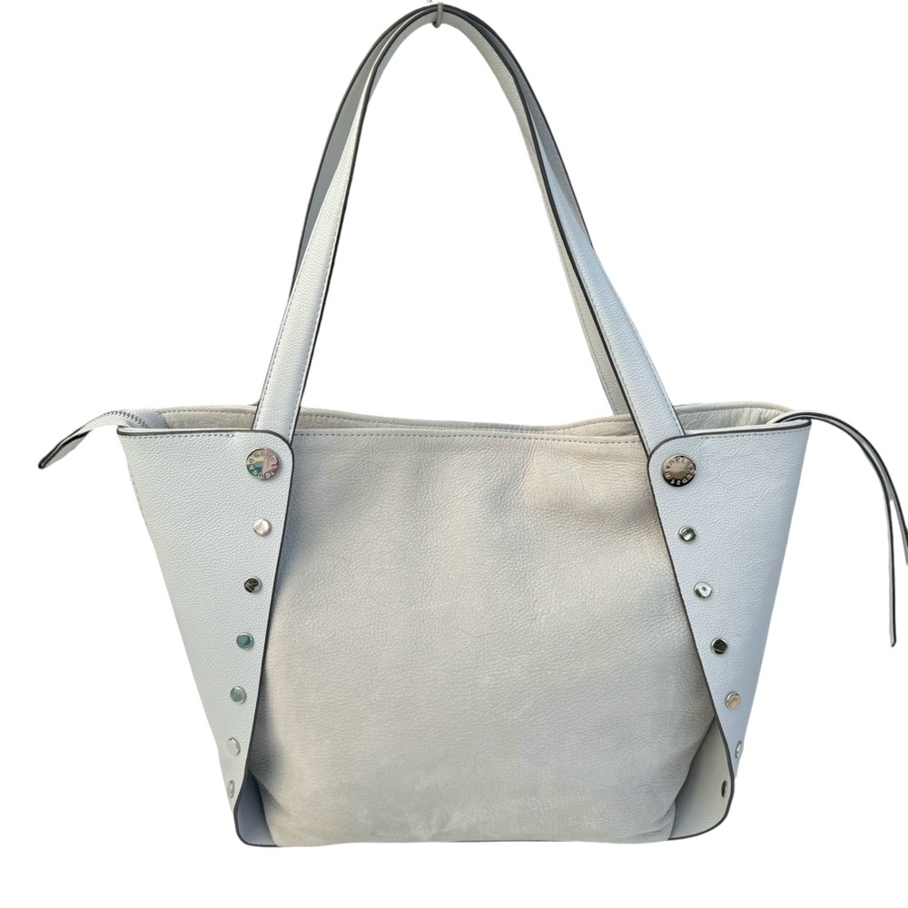 Henri Bendel Cooper Shoulder Bag Nubuck Leather Tote - Picture 6 of 17